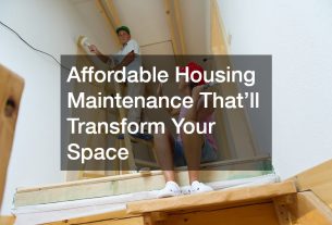 affordable housing maintenance